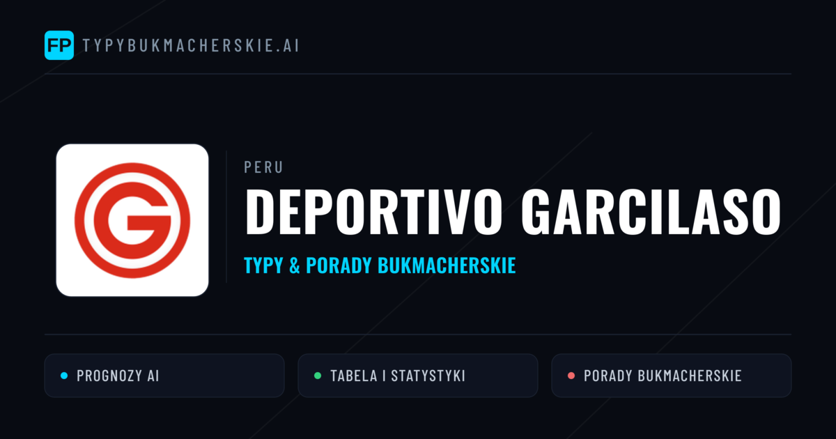 Deportivo Garcilaso Typy i statystyki