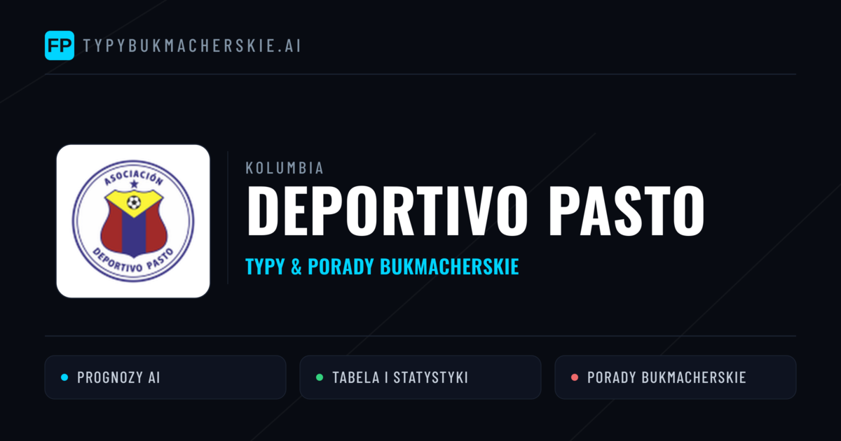 Deportivo Pasto Typy i statystyki