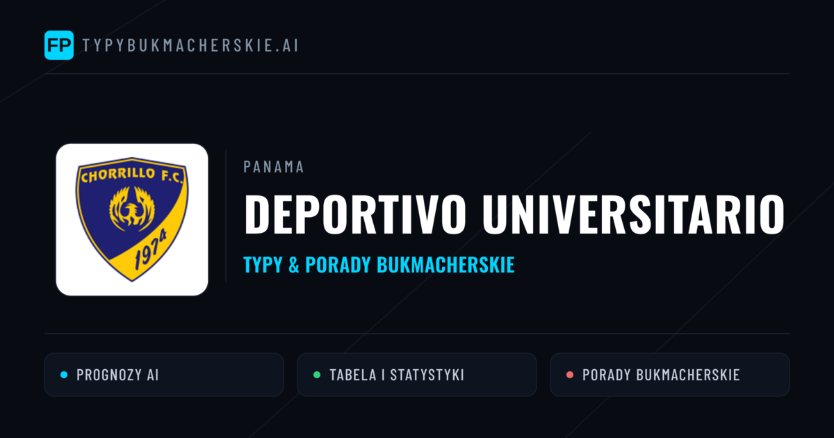 Deportivo Universitario Typy i statystyki