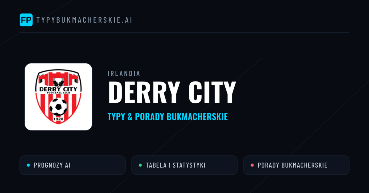 Derry City Typy i statystyki