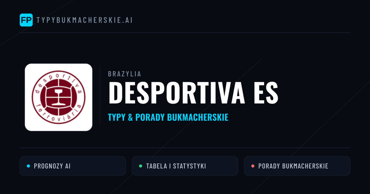 Desportiva ES Typy i statystyki