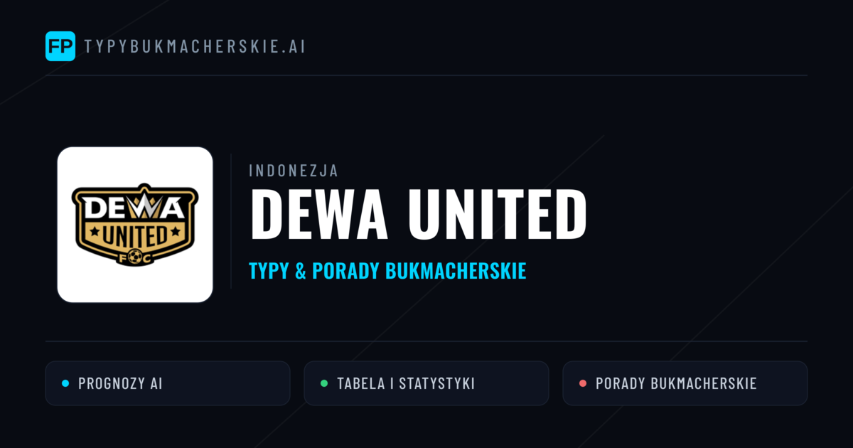 Dewa United Typy i statystyki