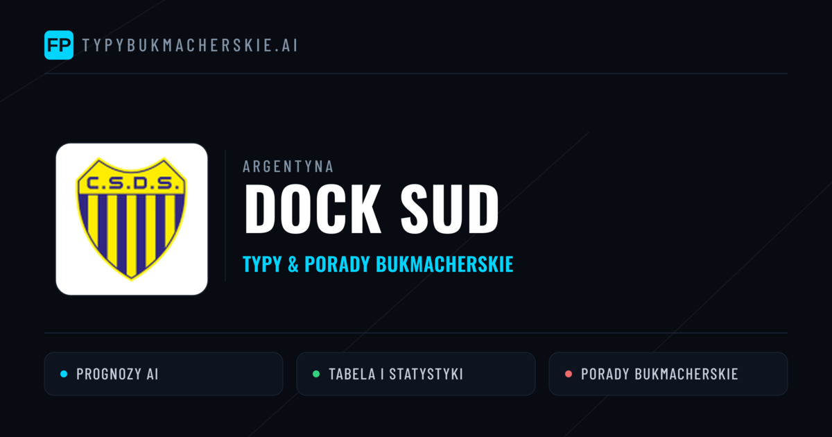 Dock Sud Typy i statystyki