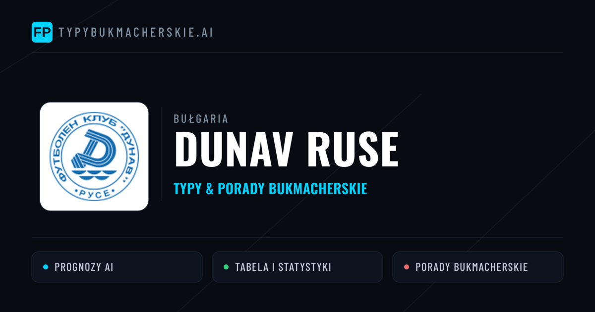 Dunav Ruse Typy i statystyki