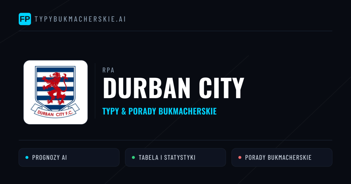 Durban City Typy i statystyki