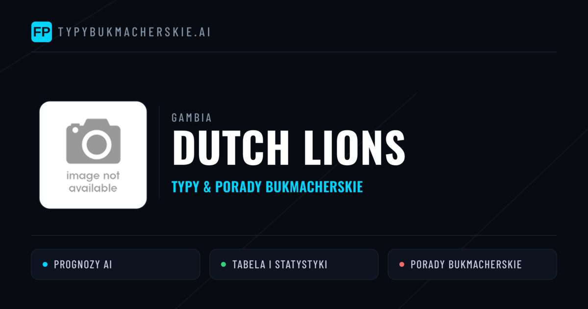 Dutch Lions Typy i statystyki