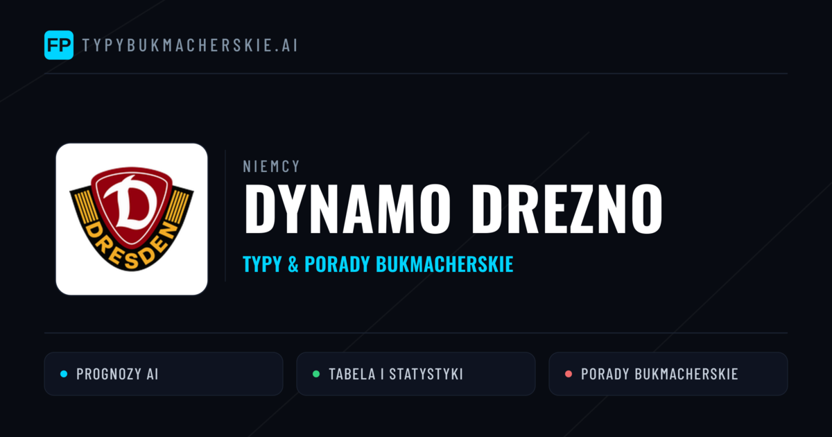 Dynamo Drezno Typy i statystyki