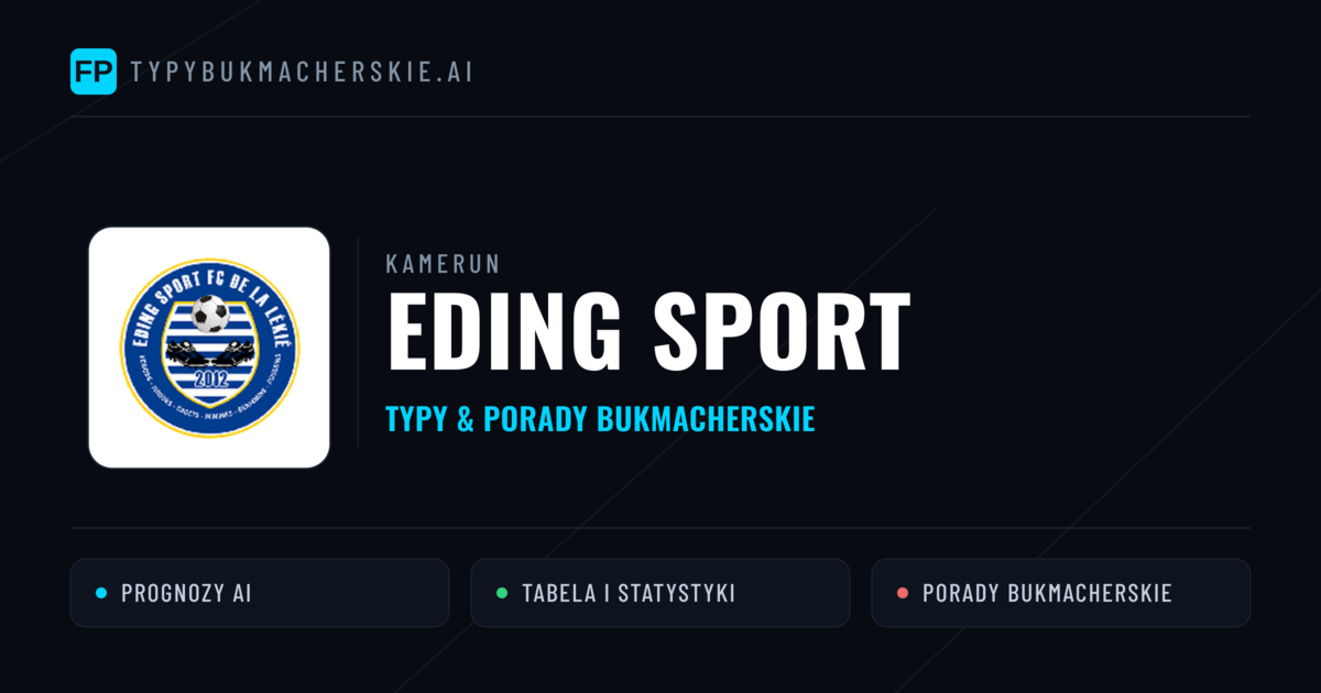 Eding Sport Typy i statystyki