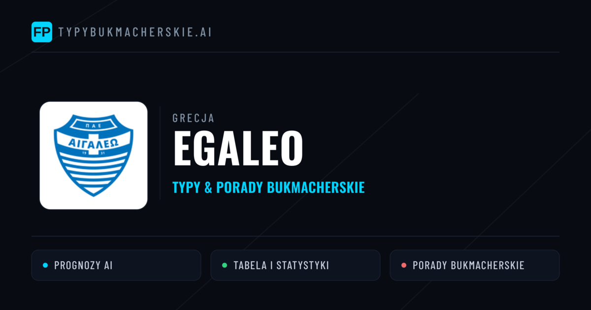 Egaleo Typy i statystyki