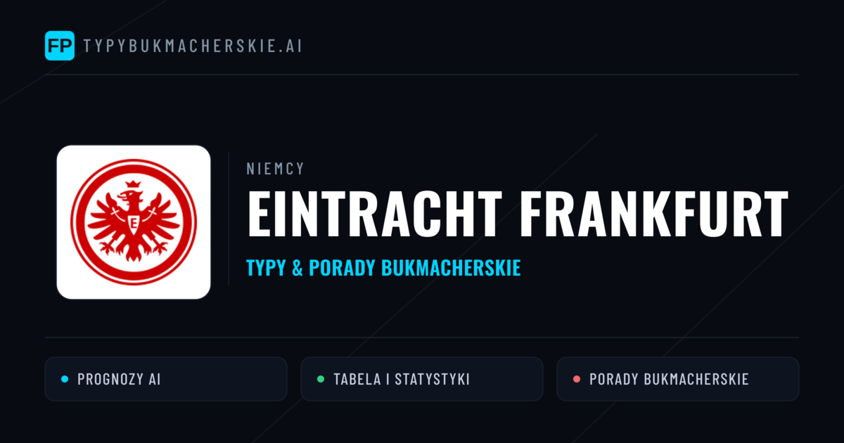 Eintracht Frankfurt Typy i statystyki