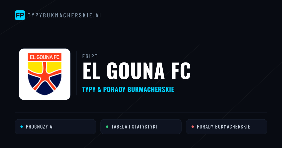 El Gouna FC Typy i statystyki