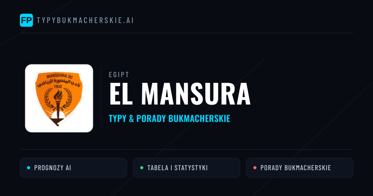 El Mansura Typy i statystyki