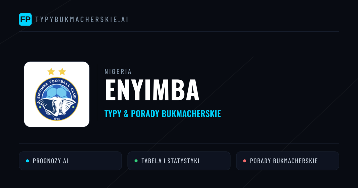 Enyimba Typy i statystyki