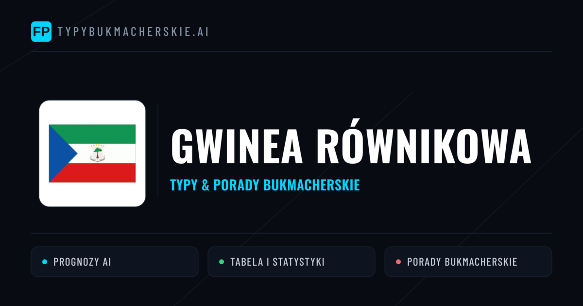 Gwinea Równikowa Typy i statystyki
