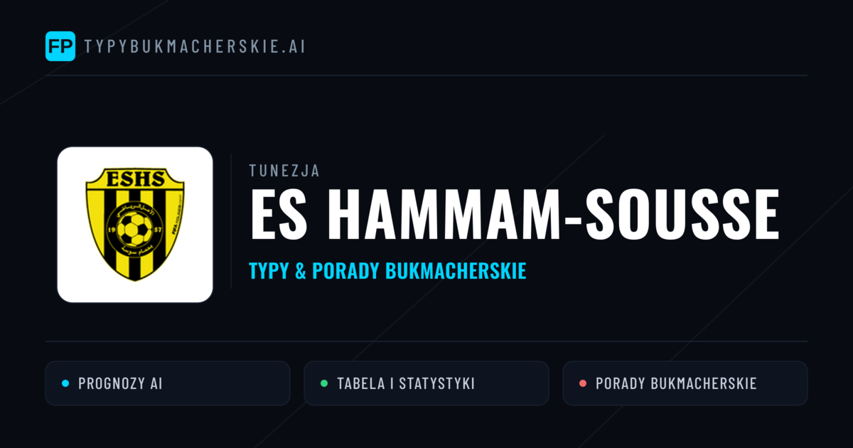 ES Hammam-Sousse Typy i statystyki