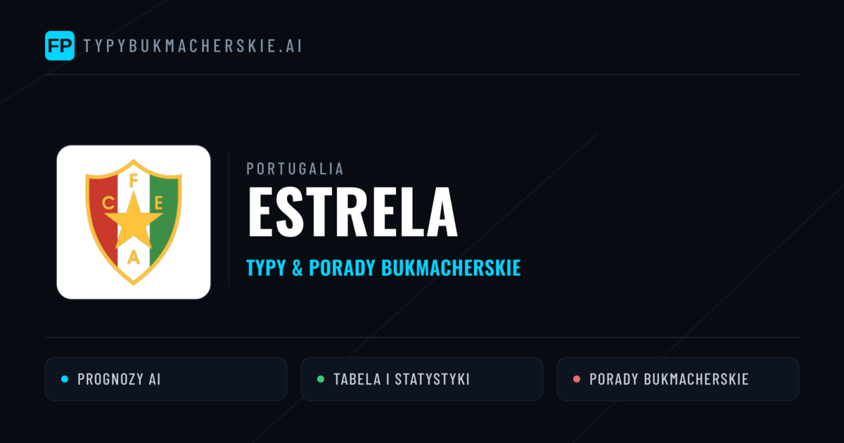 Estrela Typy i statystyki