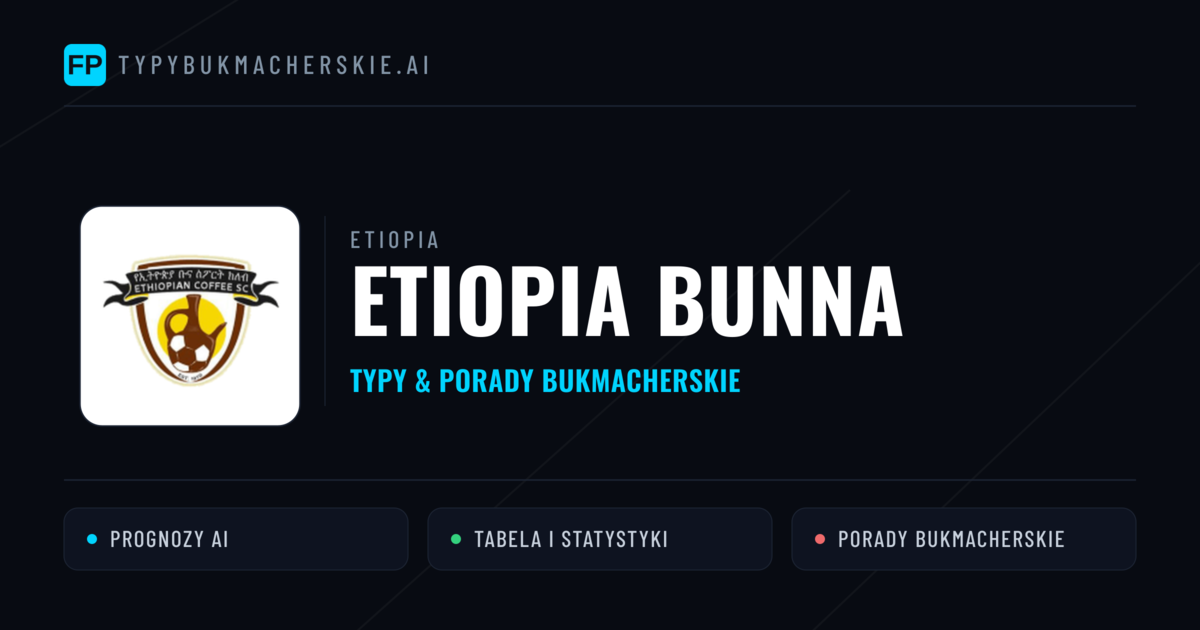 Etiopia Bunna Typy i statystyki