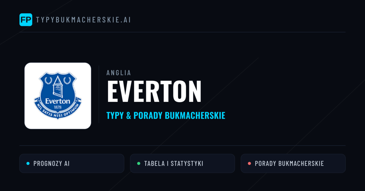 Everton Typy i statystyki