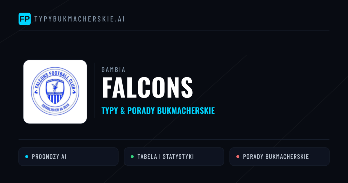 Falcons Typy i statystyki