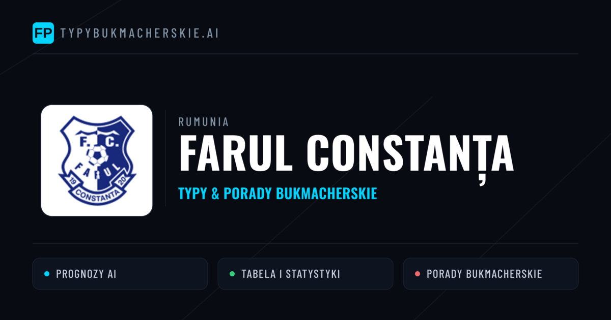 Farul Constanța Typy i statystyki