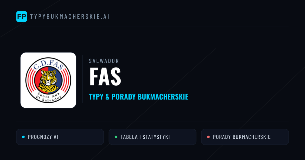 FAS Typy i statystyki