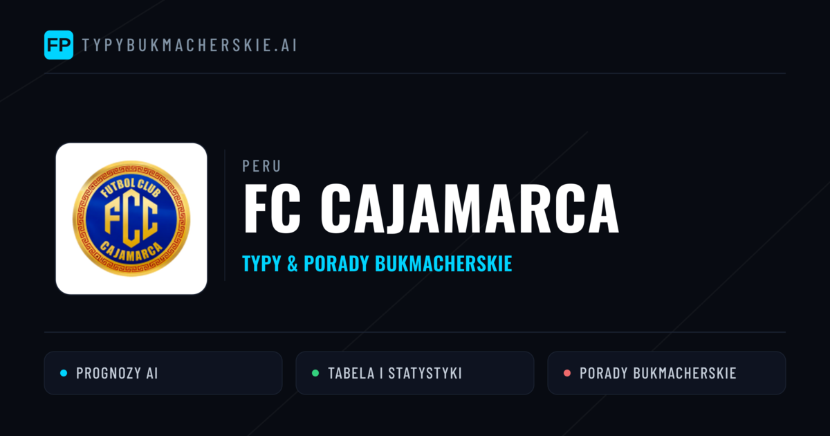 FC Cajamarca Typy i statystyki
