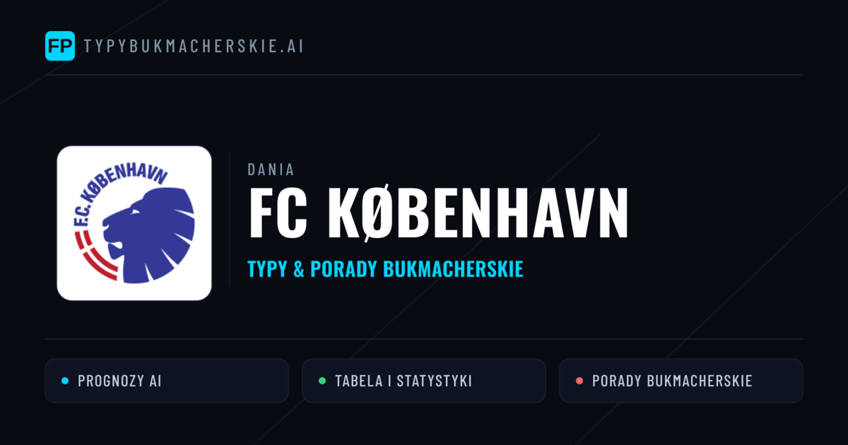 FC København Typy i statystyki