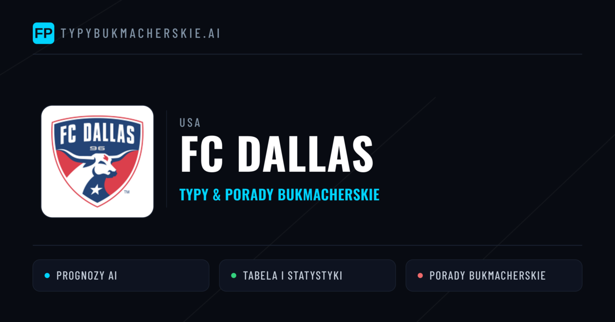 FC Dallas Typy i statystyki