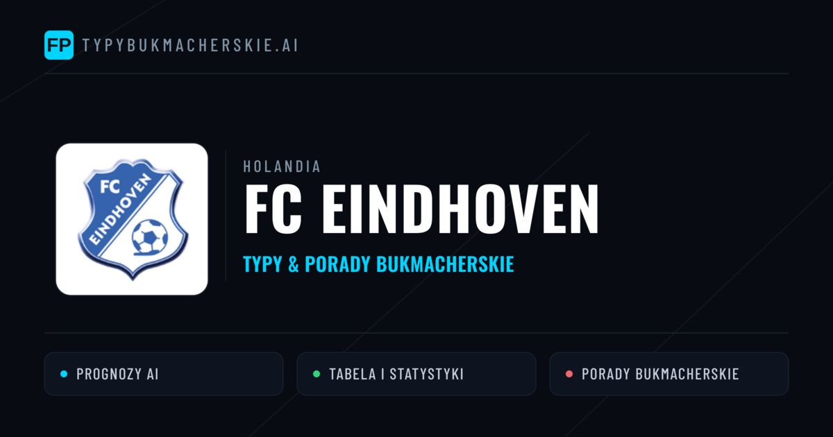 FC Eindhoven Typy i statystyki