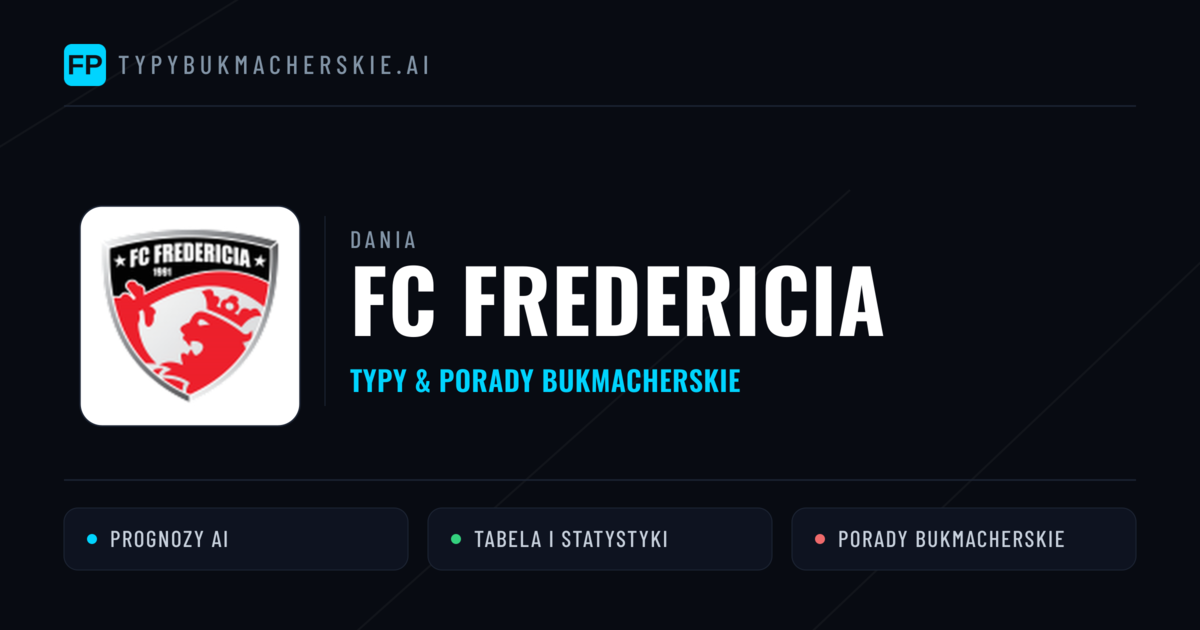 FC Fredericia Typy i statystyki
