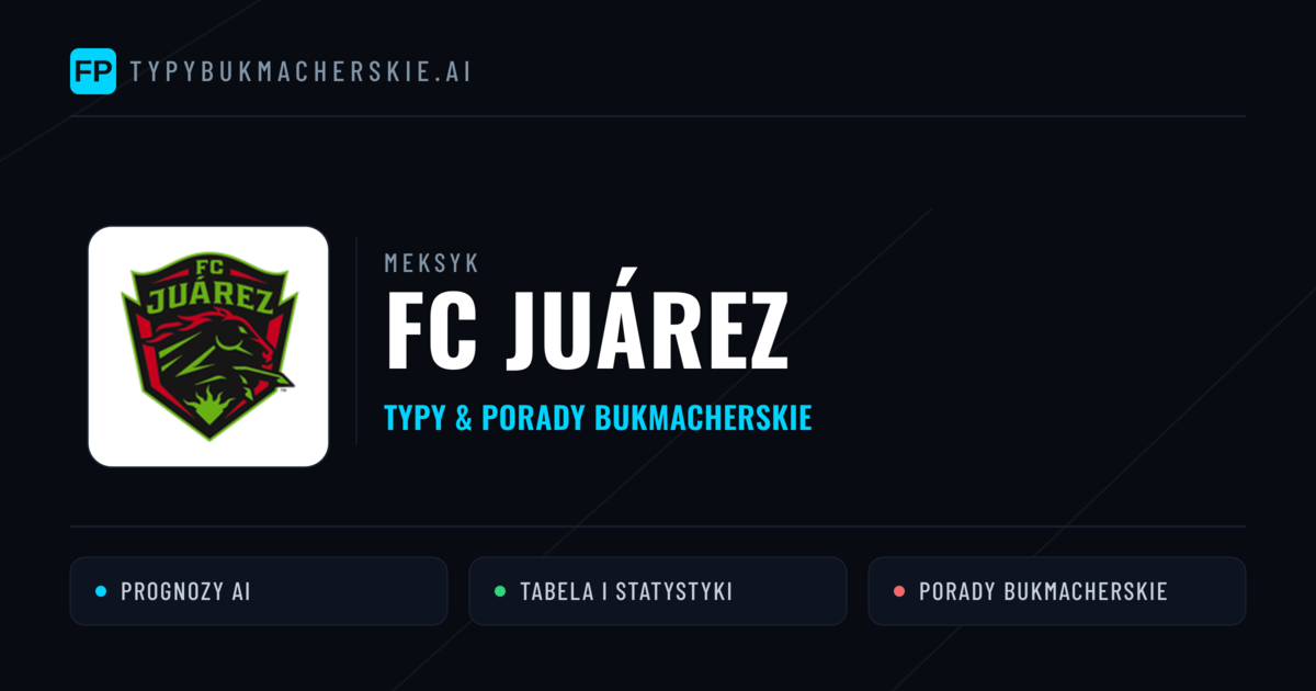 FC Juárez Typy i statystyki
