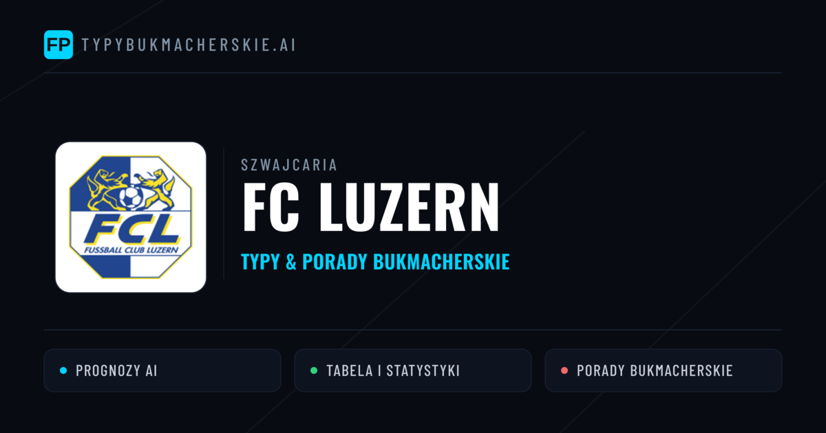 FC Luzern Typy i statystyki