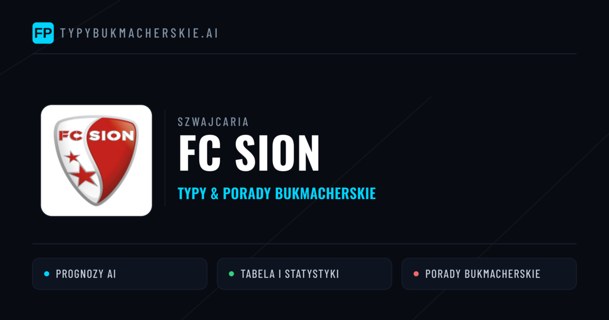 FC Sion Typy i statystyki