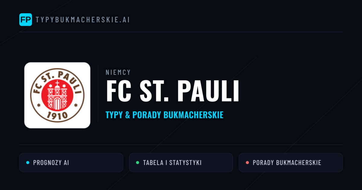 FC St. Pauli Typy i statystyki