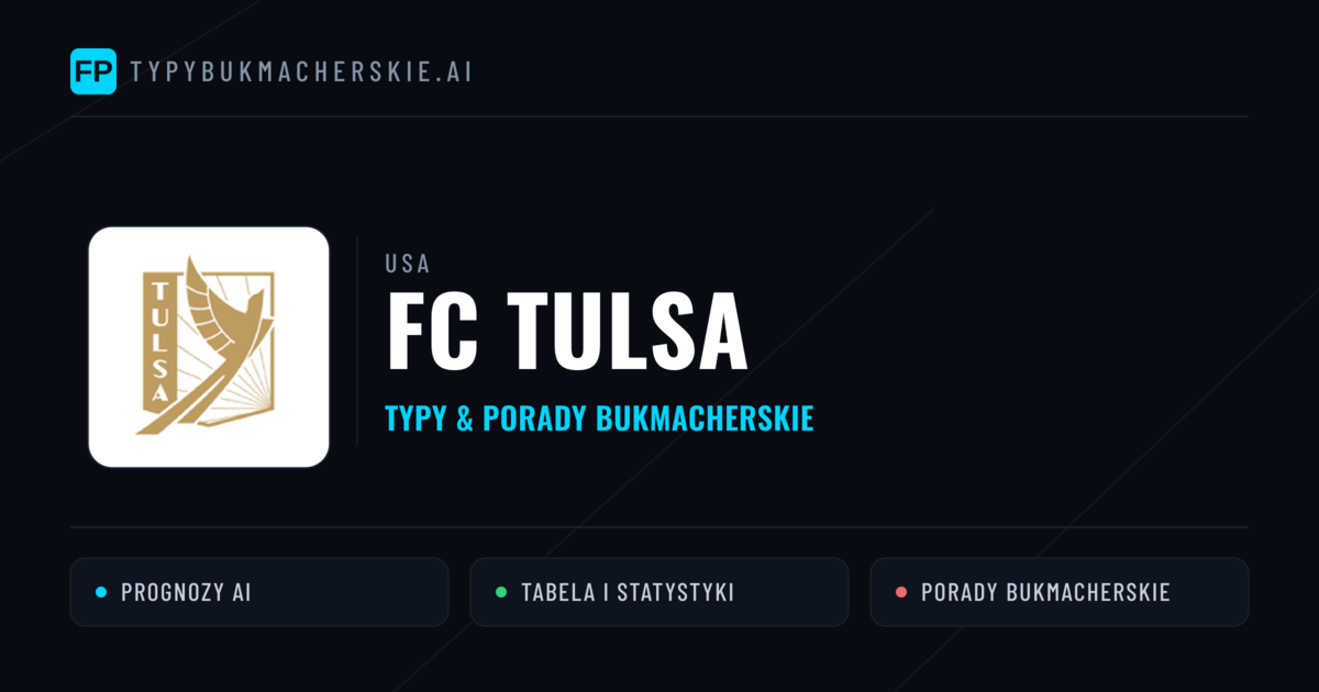 FC Tulsa Typy i statystyki