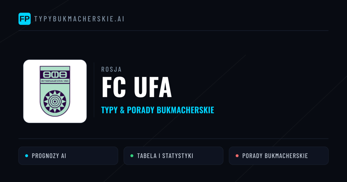 FC Ufa Typy i statystyki