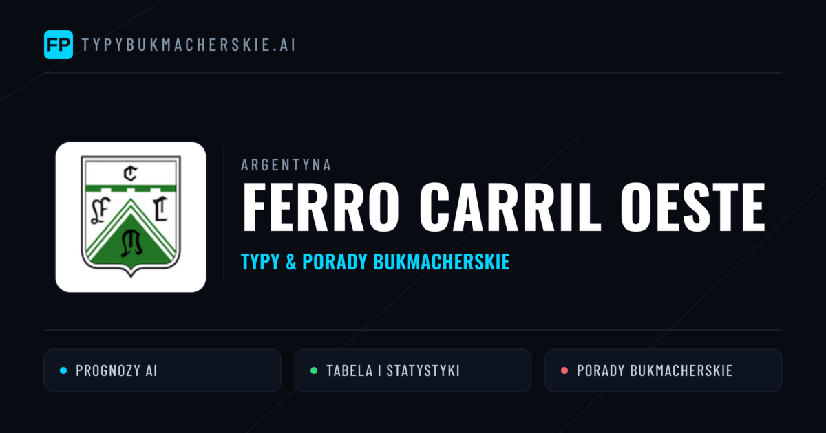 Ferro Carril Oeste Typy i statystyki