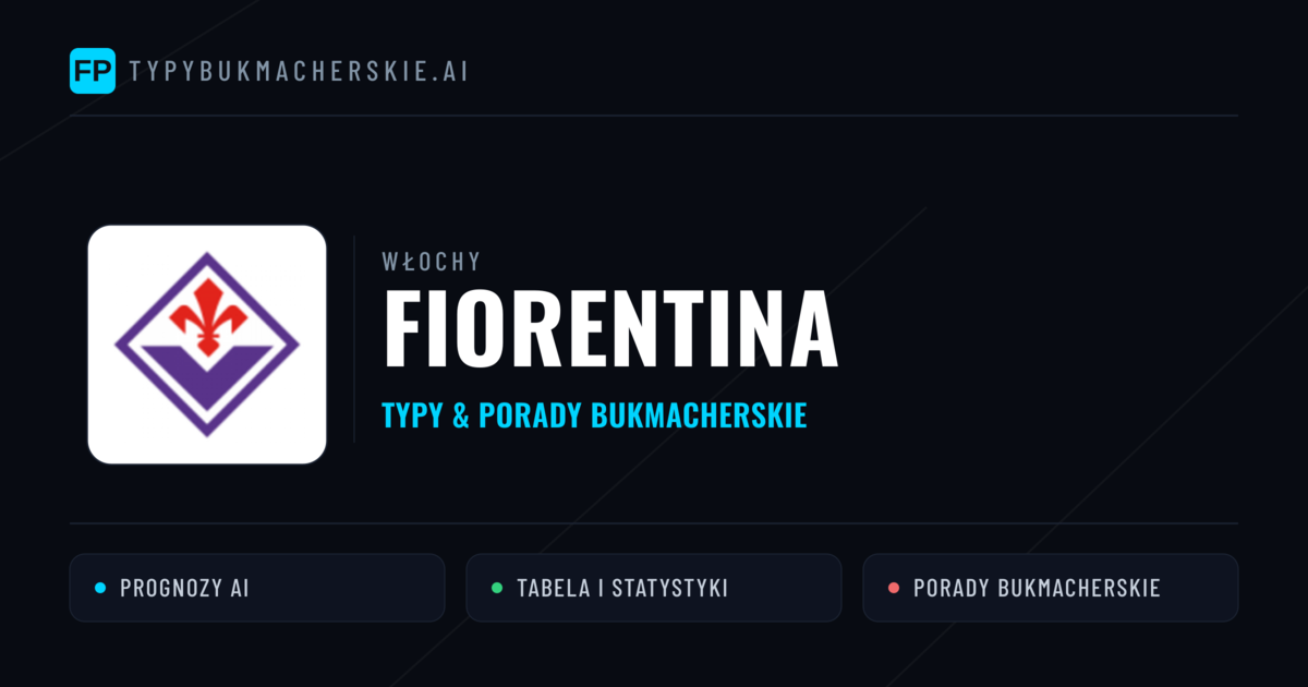 Fiorentina Typy i statystyki