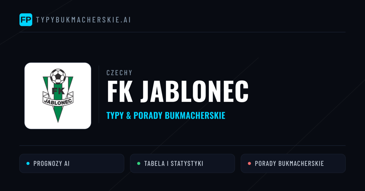 FK Jablonec Typy i statystyki
