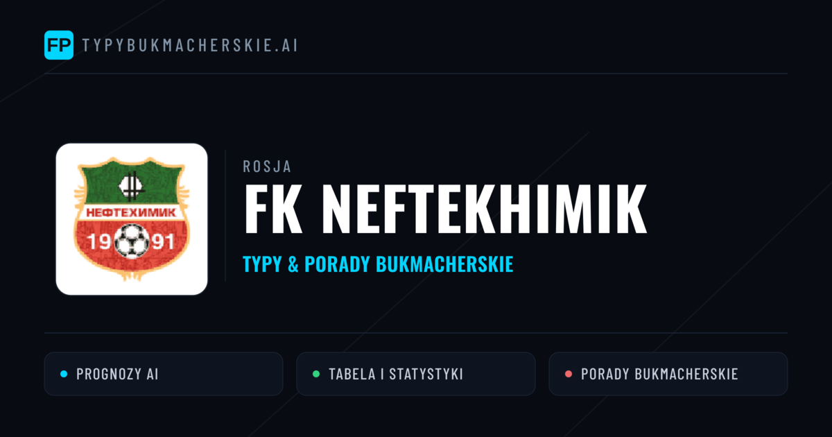 FK Neftekhimik Typy i statystyki
