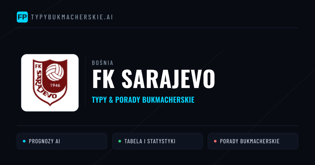 FK Sarajevo Typy i statystyki