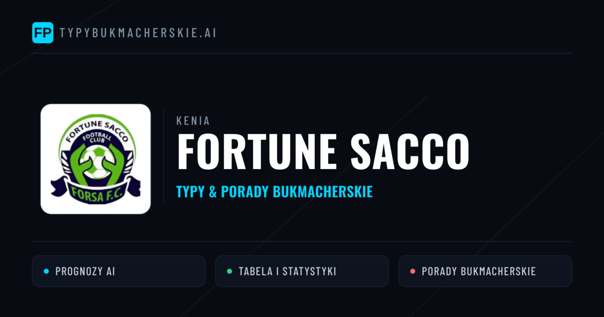 Fortune Sacco Typy i statystyki