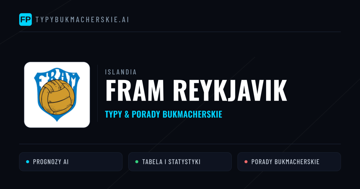 Fram Reykjavik Typy i statystyki