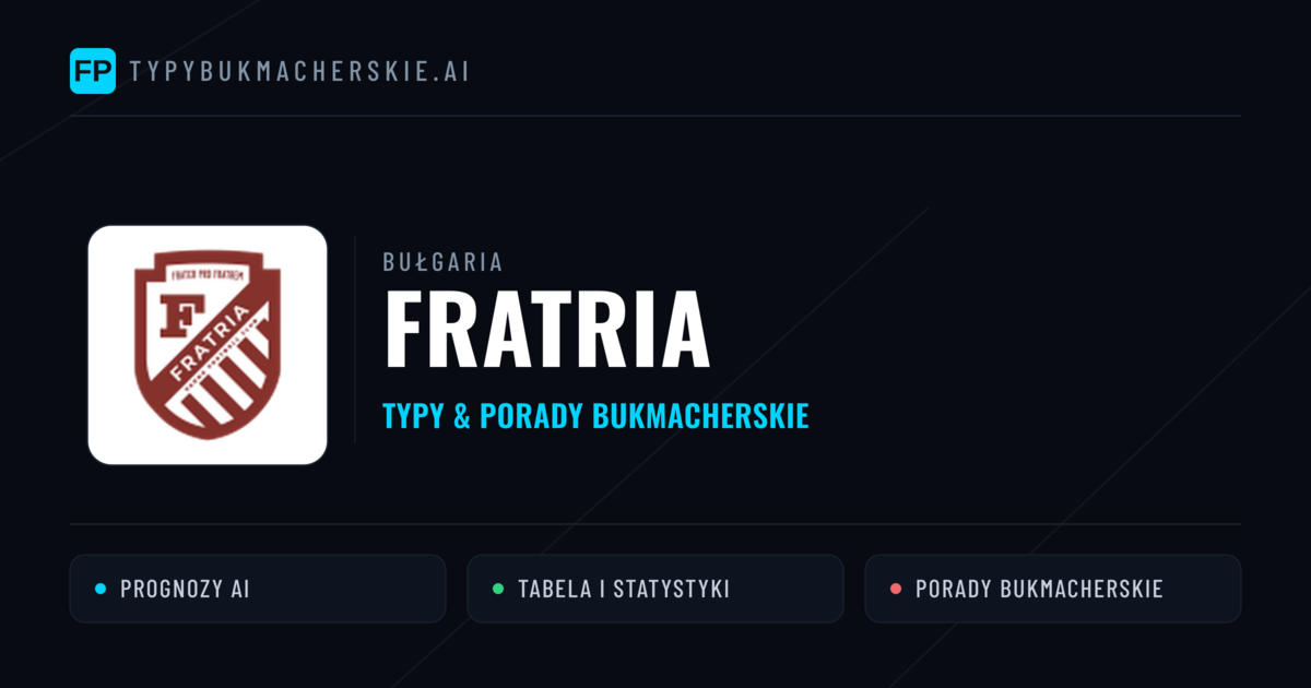 Fratria Typy i statystyki