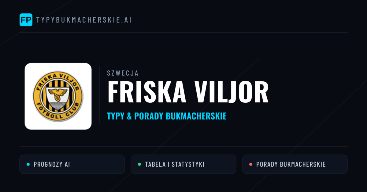 Friska Viljor Typy i statystyki