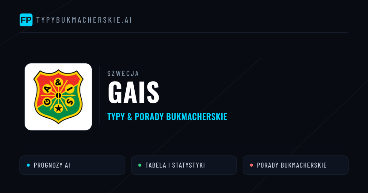 Gais Typy i statystyki