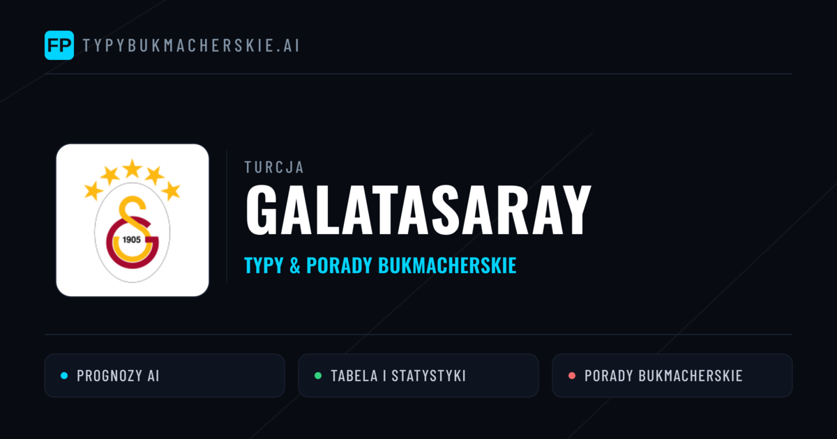Galatasaray Typy i statystyki