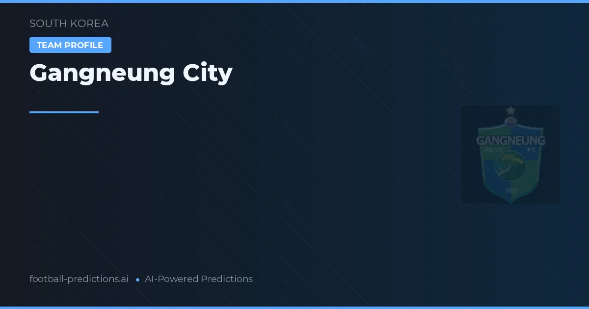 Gangneung City Typy i statystyki