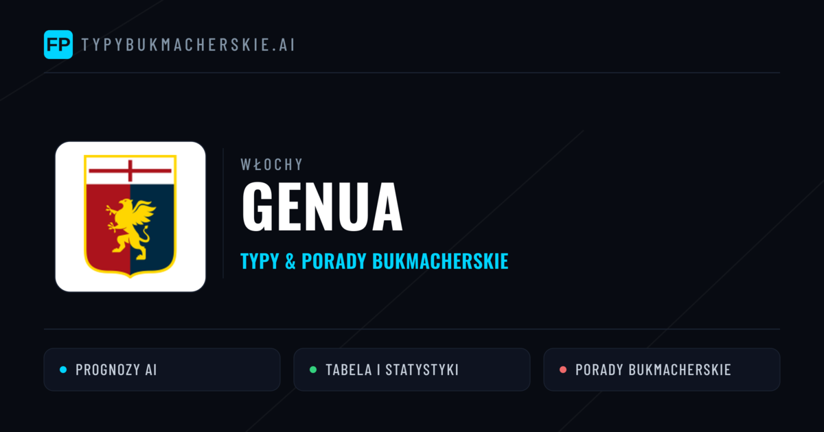 Genua Typy i statystyki