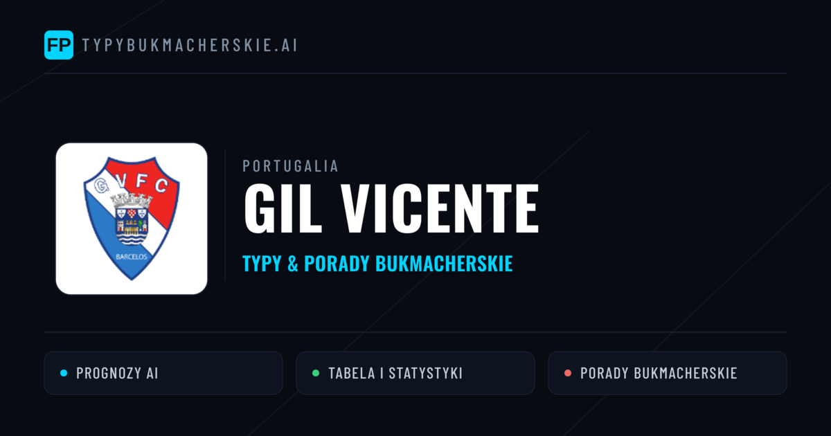 Gil Vicente Typy i statystyki